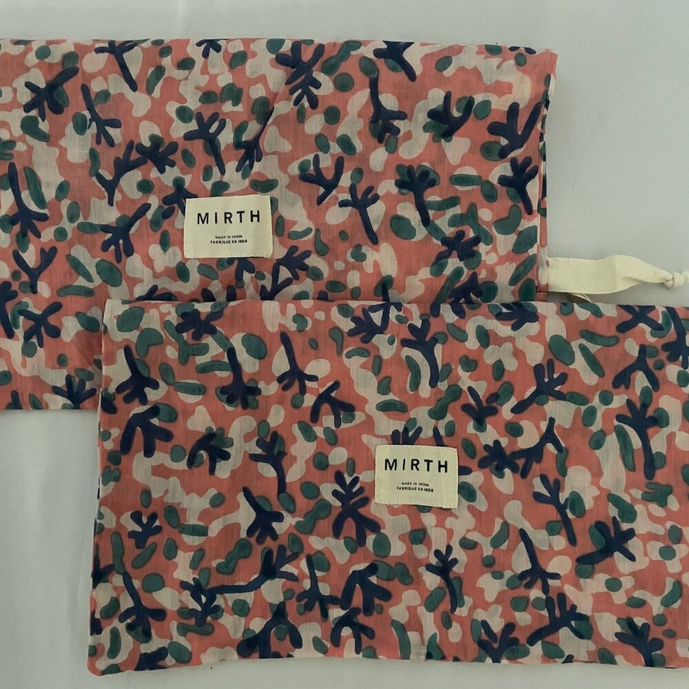 Mirth Drawstring Pouch - Set of 2